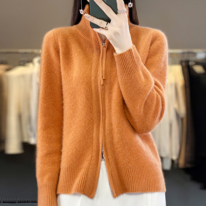 KATRINA™ | Minimalist Zip Sweater