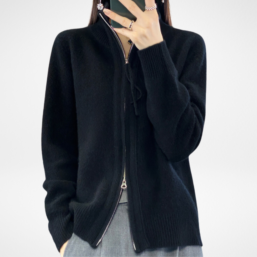 KATRINA™ | Minimalist Zip Sweater