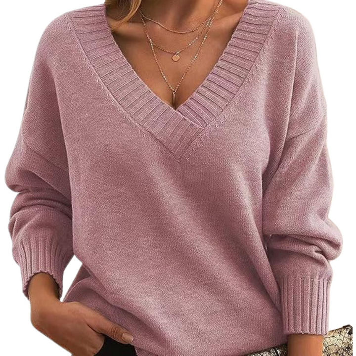 LILLIAN™ | Lightweight V-Neck Sweater
