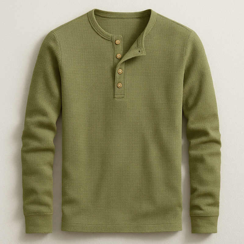 Hudson | Henley Long Sleeve Shirt