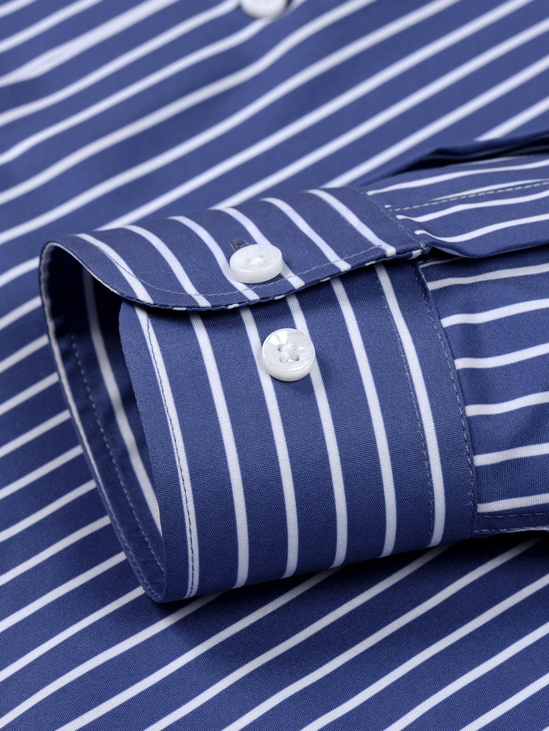 Manu | Long Sleeve Striped Shirt with Buttons