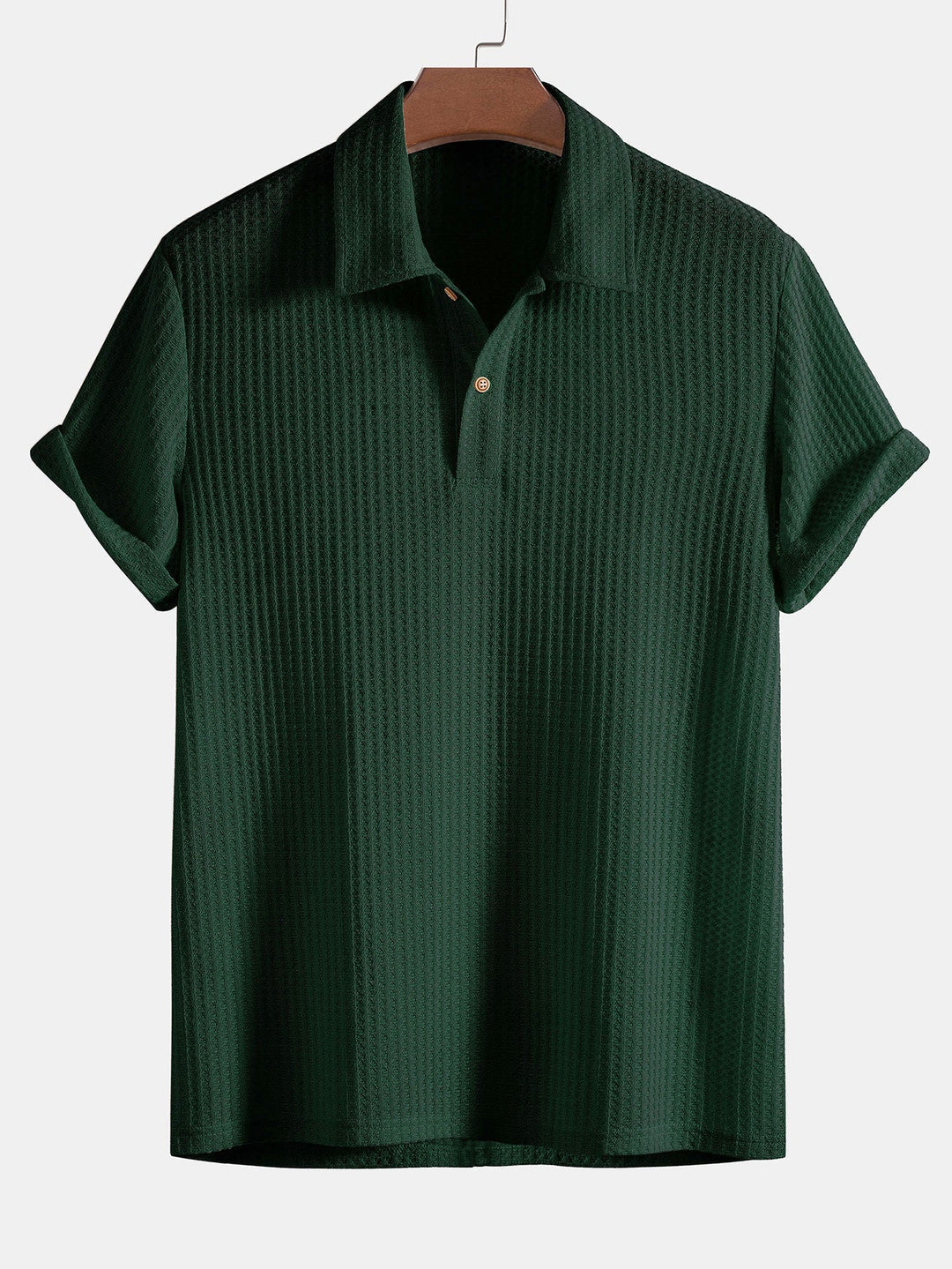 Dwyane | Knitted Waffle Polo
