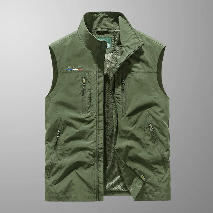 Miguel | Breathable Utility Vest with Multiple Pockets
