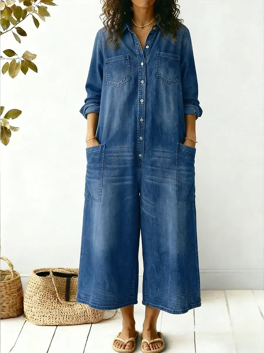Zoey | Casual Cotton Jumpsuit