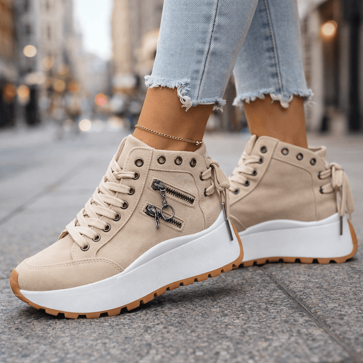 Erin | Wedge Sneakers