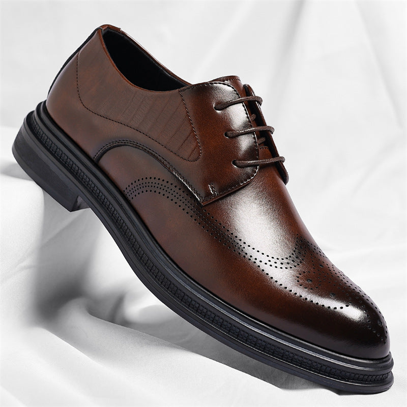 Verona | Leather Brogue Dress Shoes