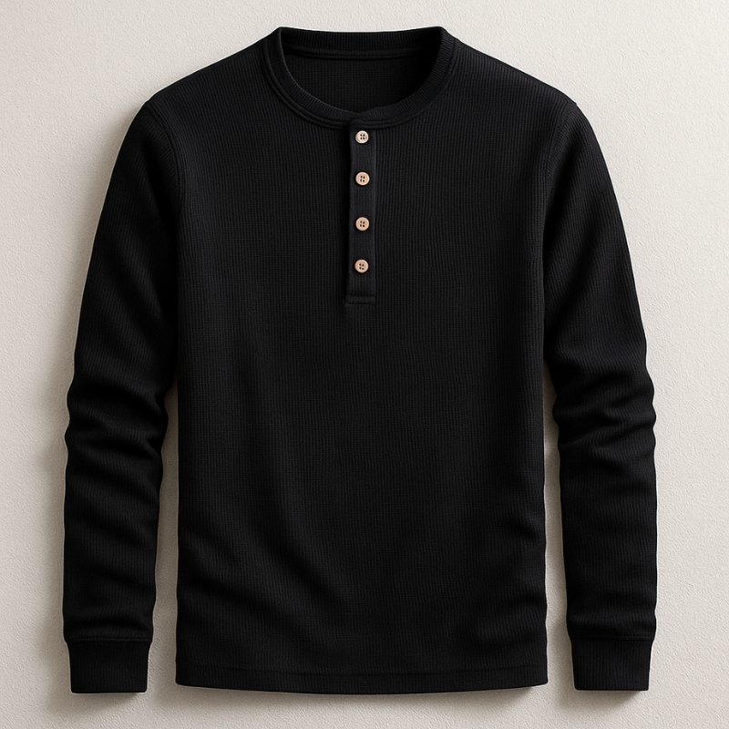 Hudson | Henley Long Sleeve Shirt