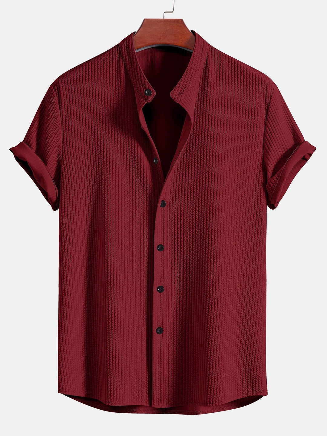 Noah | Muscle Ribbed Support Collar Shirt