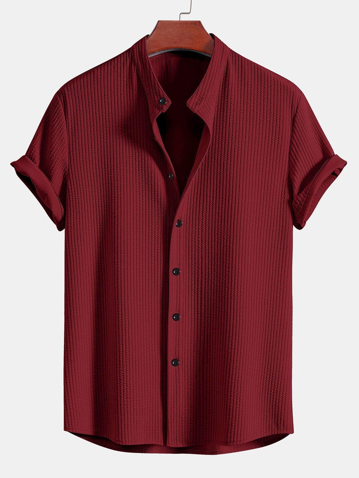 Noah | Muscle Ribbed Support Collar Shirt
