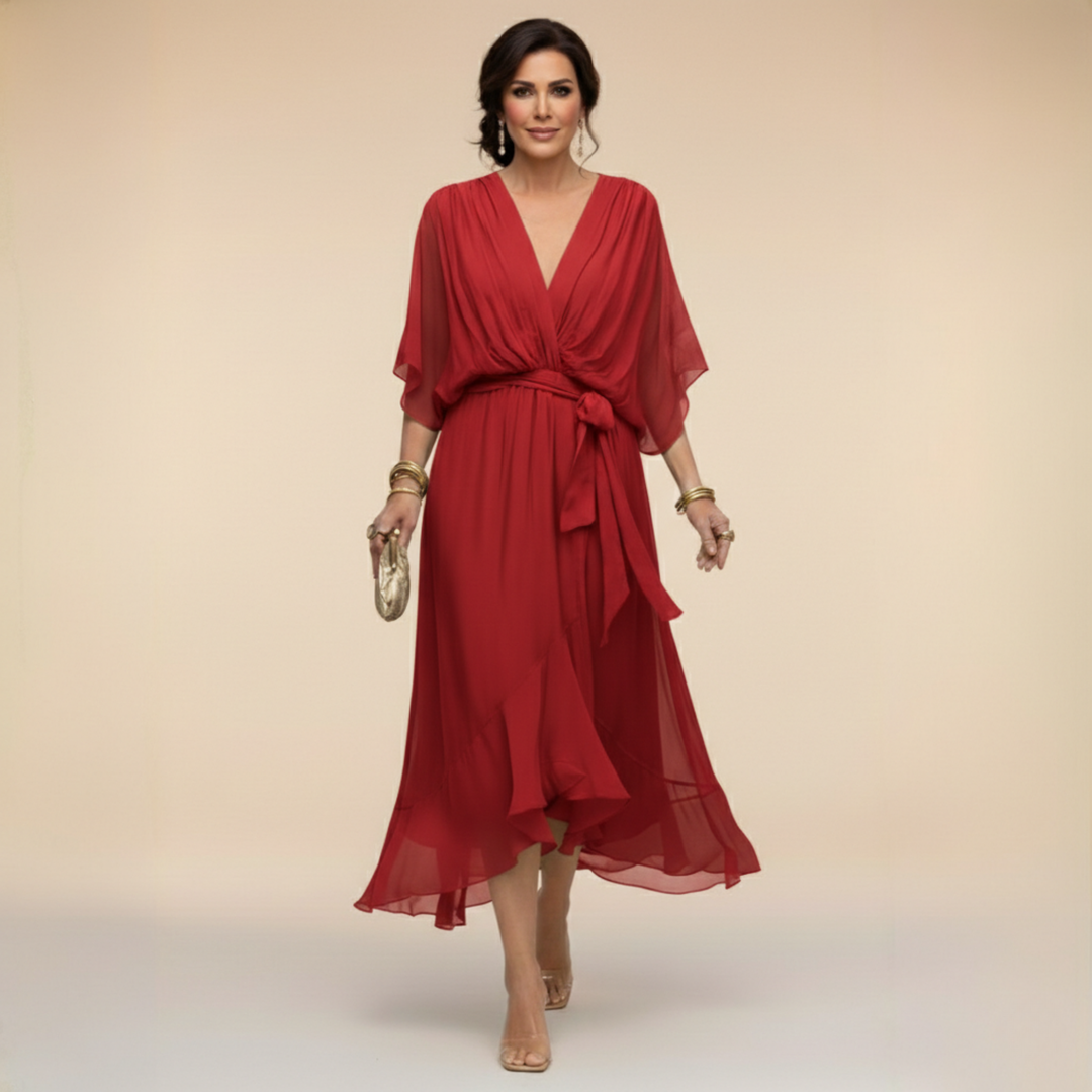 Monica | Flowing, Elegant Maxi Dress
