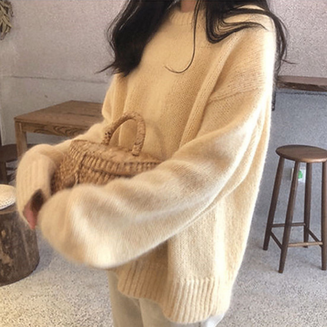DERDI™ | Casual Long Sleeve Round Neck Sweater