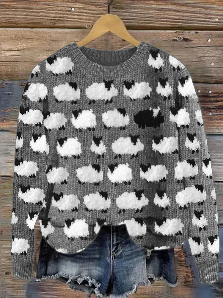 ELIANA™ | Novelty Knit Sweater