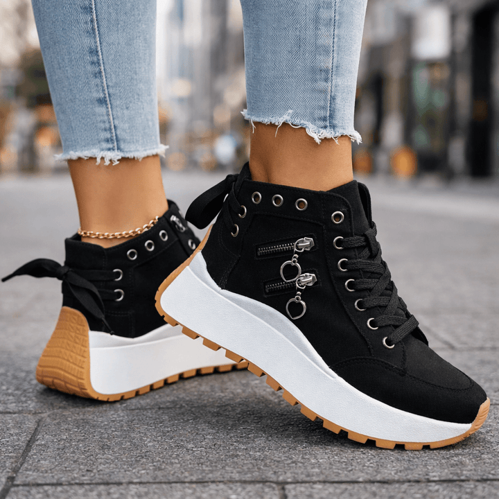 Erin | Wedge Sneakers
