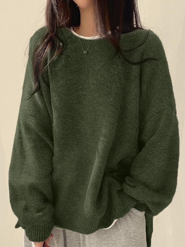 VIOLETTA™ | Cozy Long Sleeve Round Neck Knitwear Sweater