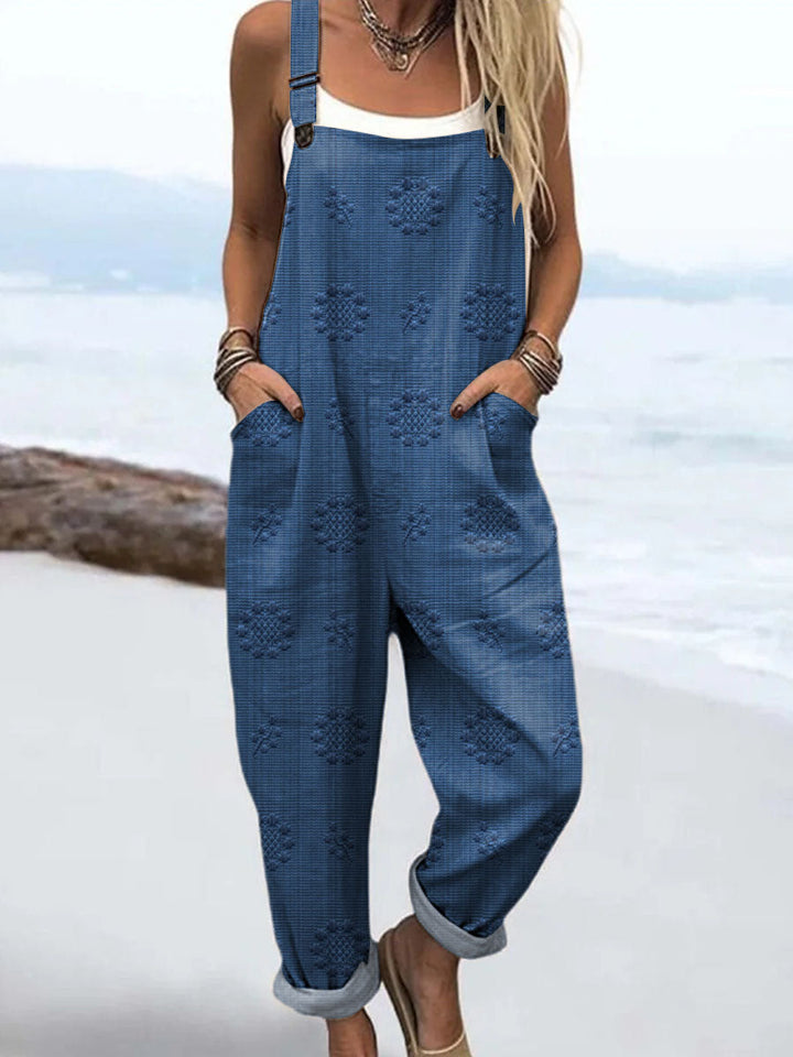 Sienna™ | Relaxed Pattern Jumpsuit