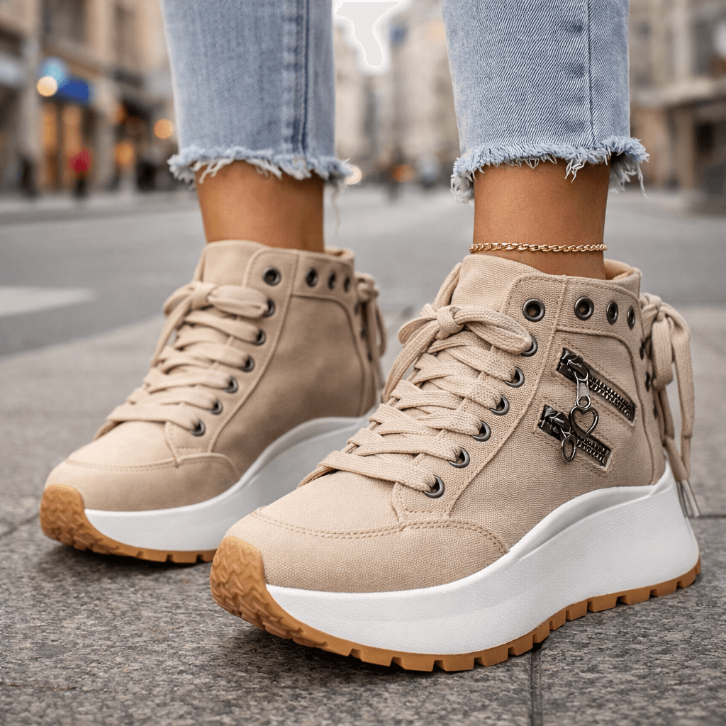 Erin | Wedge Sneakers