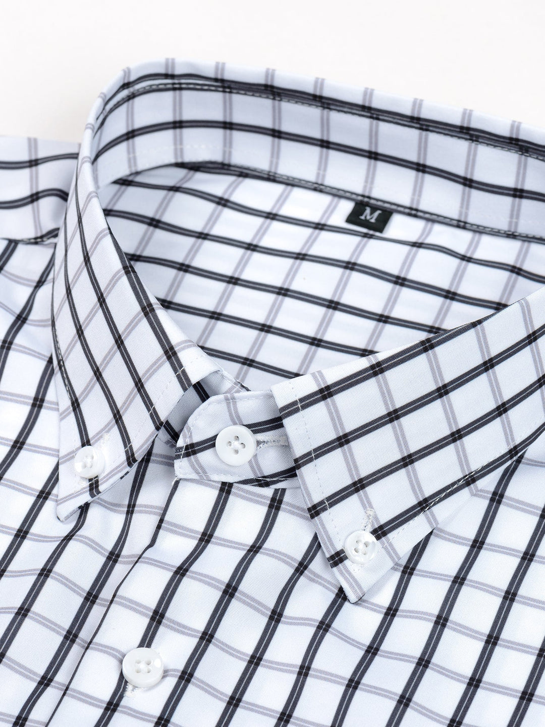 Tony | Long Sleeve Checkered Shirt with Buttons
