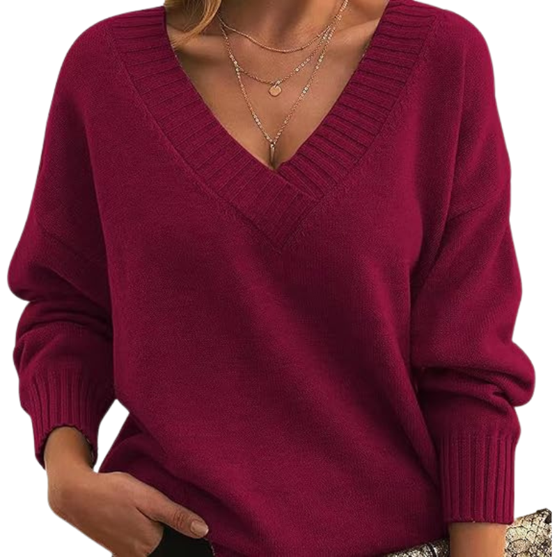 LILLIAN™ | Lightweight V-Neck Sweater