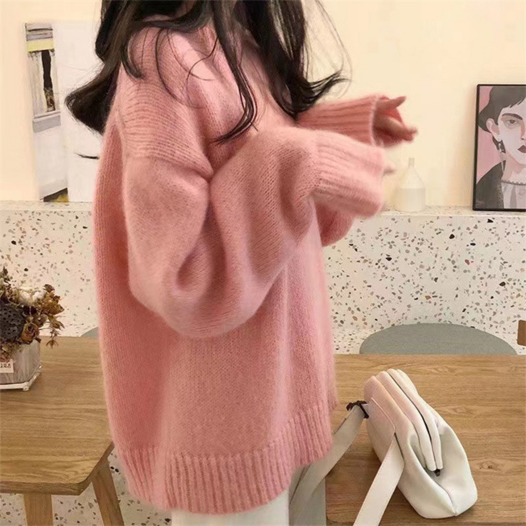 DERDI™ | Casual Long Sleeve Round Neck Sweater