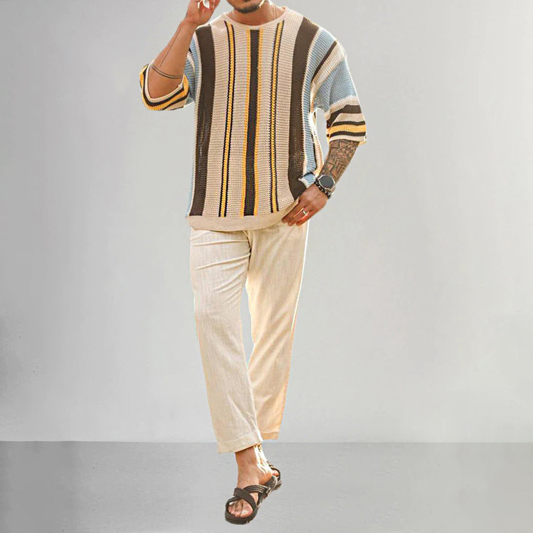 Axel | Casual Comfortable Fit Knitted Sweater