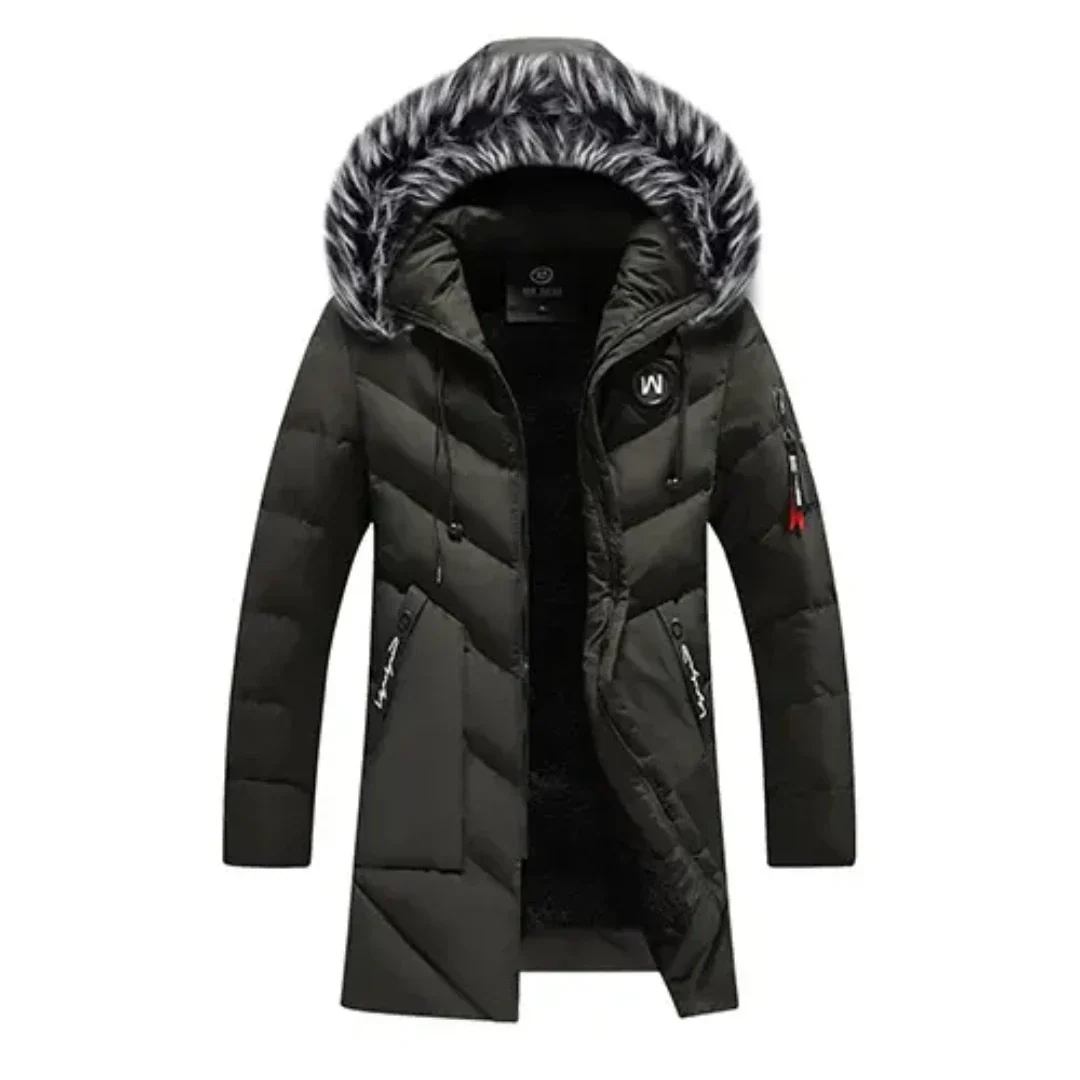 Aziko | Men Winter Parka Jacket | Hood