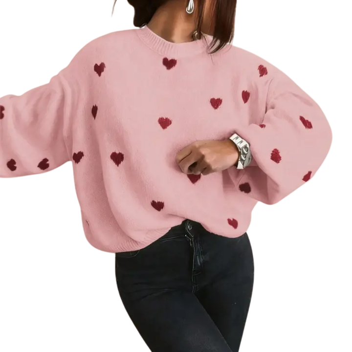 HOLLIS™ | Cozy Halloween Print Drop Shoulder Sweater