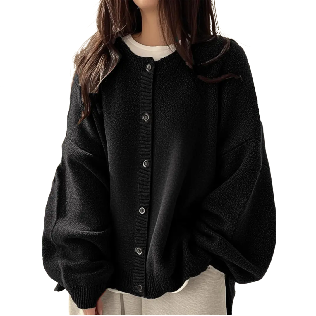 WILLA™ | Classic Button-Front Knit Cardigan