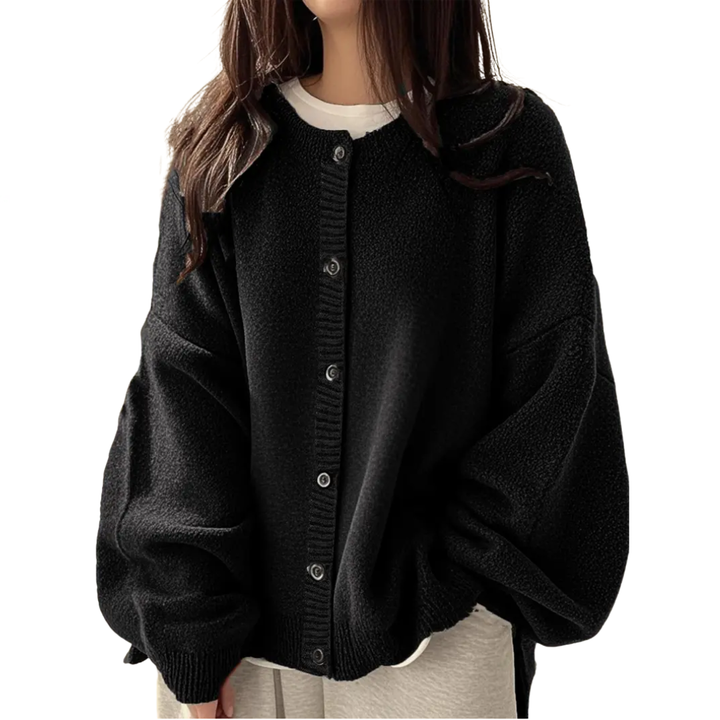 WILLA™ | Classic Button-Front Knit Cardigan