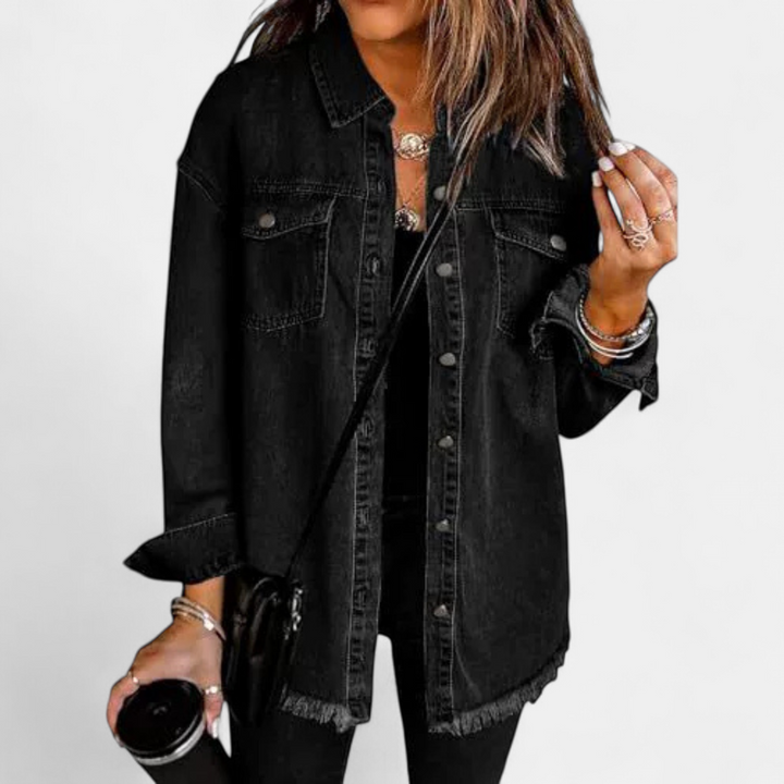 BREXLEY™ – Soft Brushed Casual Denim Jacket