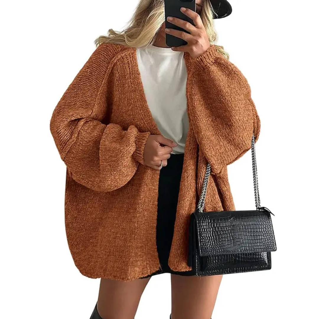 WRENLEY™ | Cozy Oversized Open Front Cardigan Sweater