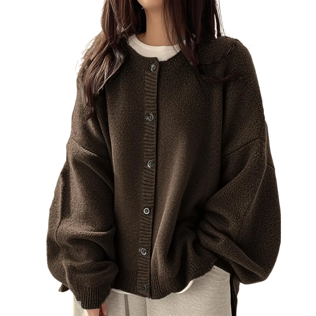 WILLA™ | Classic Button-Front Knit Cardigan