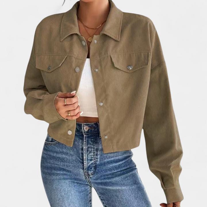 HADLEIGH™ – Relaxed Corduroy Drop Shoulder Jacket