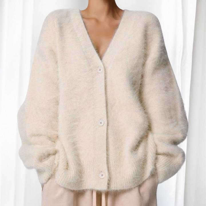 QUINCY™ | Comfy Button Front Drop Shoulder Cardigan
