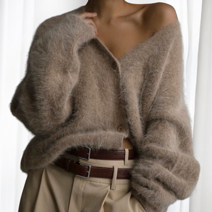 QUINCY™ | Comfy Button Front Drop Shoulder Cardigan