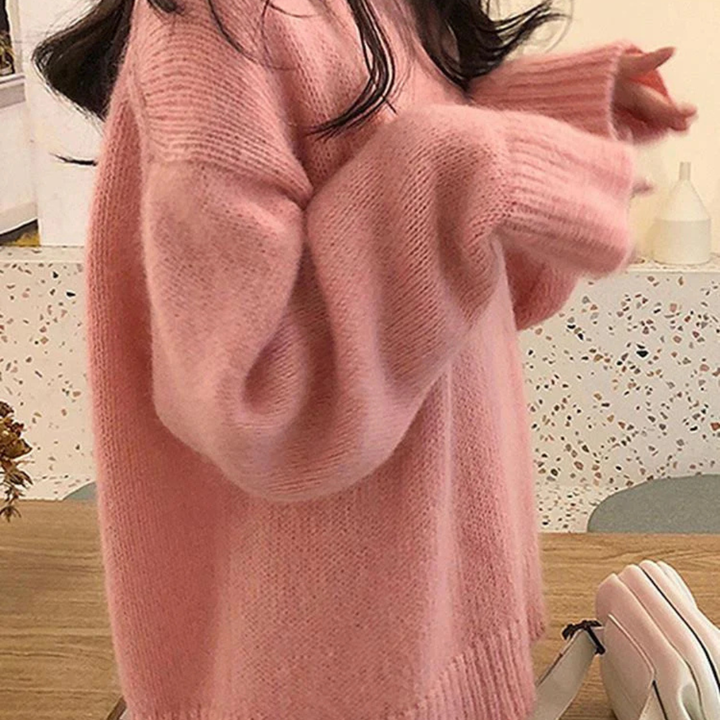 IMOGEN™ | Classic Drop Shoulder Long Sleeve Sweater