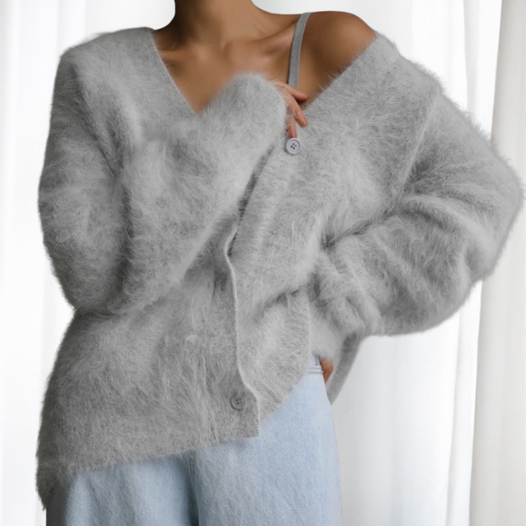 QUINCY™ | Comfy Button Front Drop Shoulder Cardigan