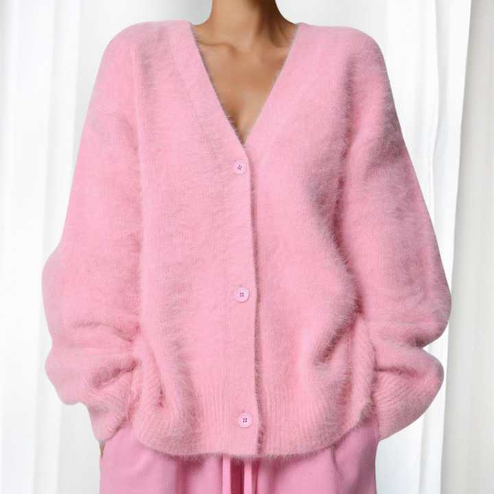 QUINCY™ | Comfy Button Front Drop Shoulder Cardigan