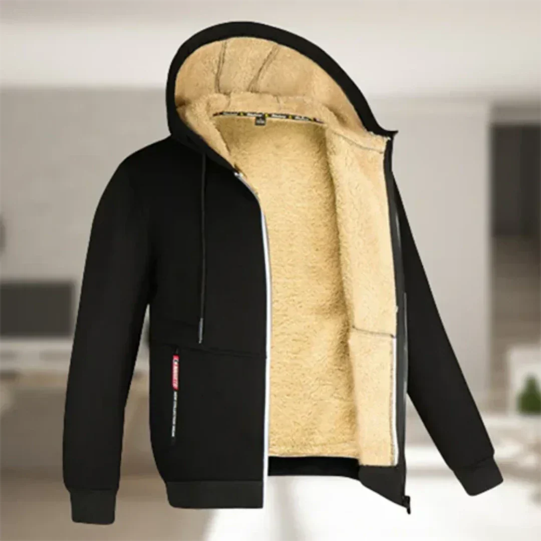 Eckharda | Men's long arm warm jackets | zipper