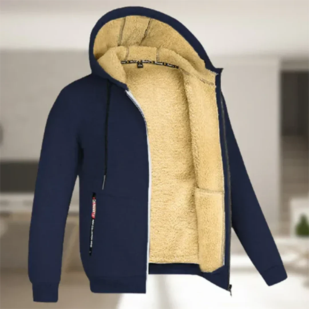 Eckharda | Men's long arm warm jackets | zipper