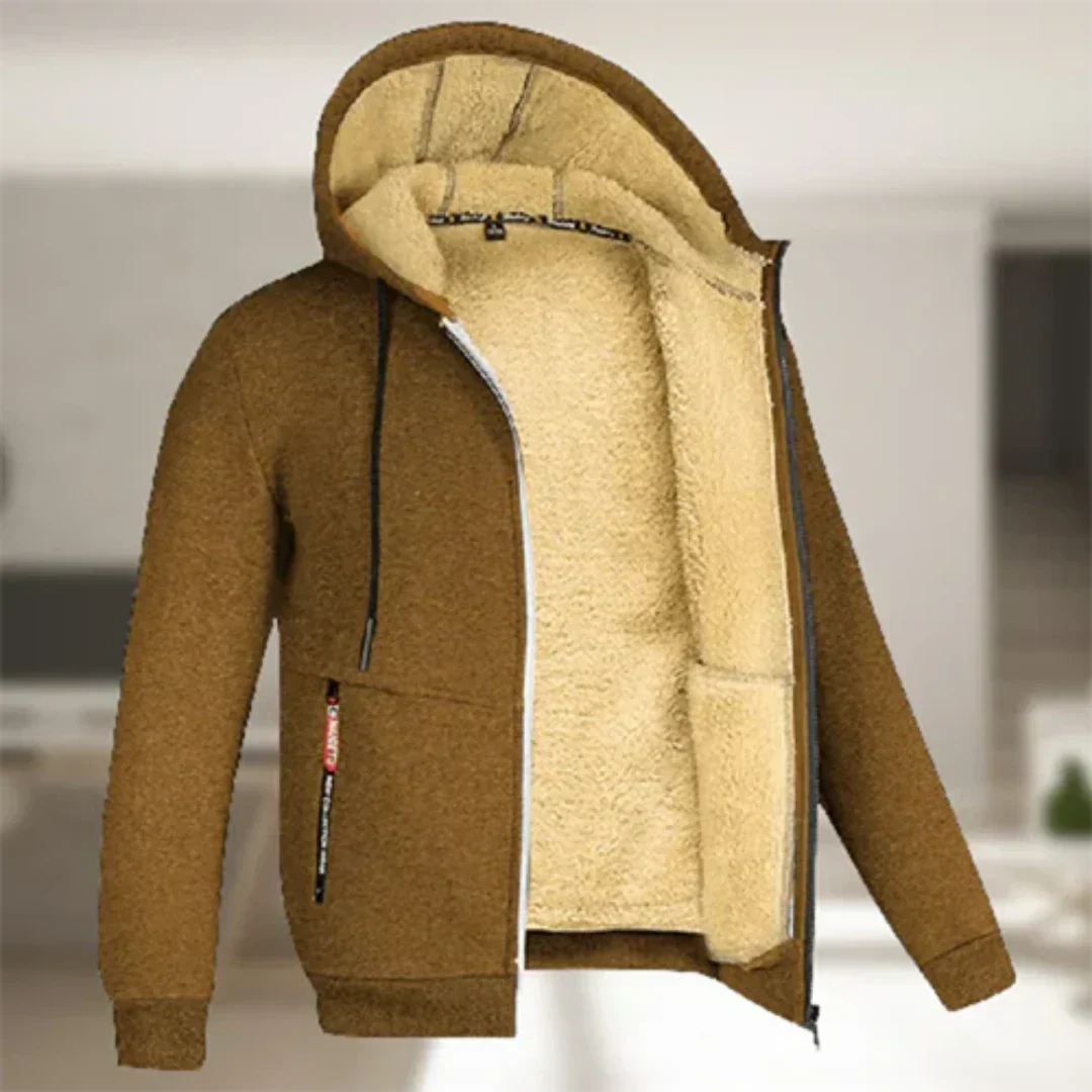 Eckharda | Men's long arm warm jackets | zipper