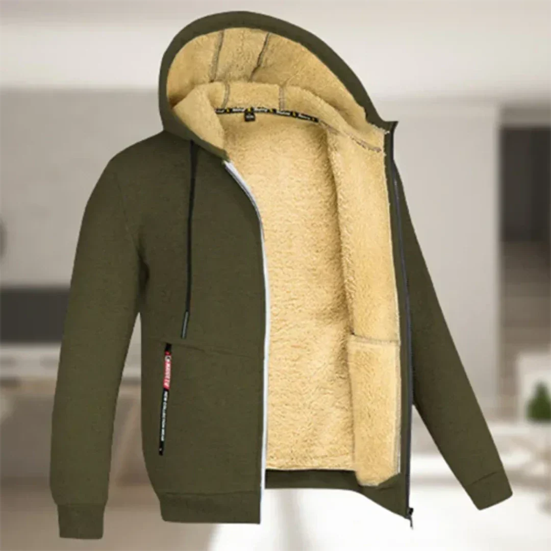Eckharda | Men's long arm warm jackets | zipper
