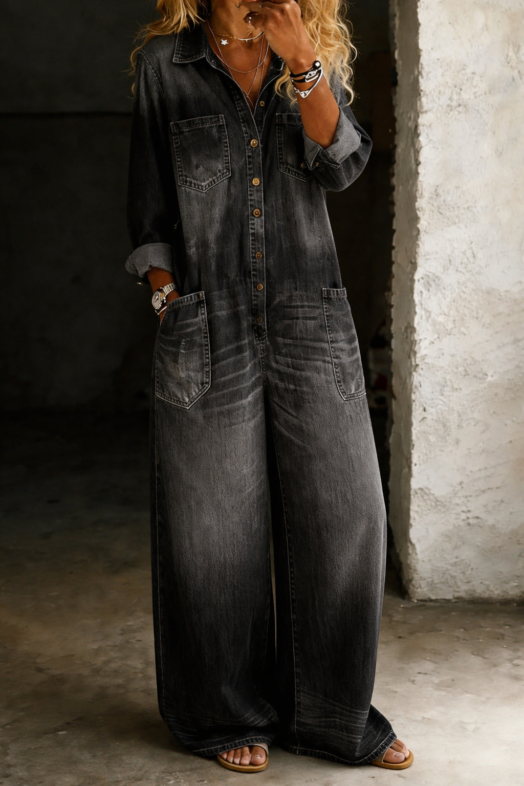 Kaira | Comfortable Fluid Casual Jumpsuit for Everyday Use