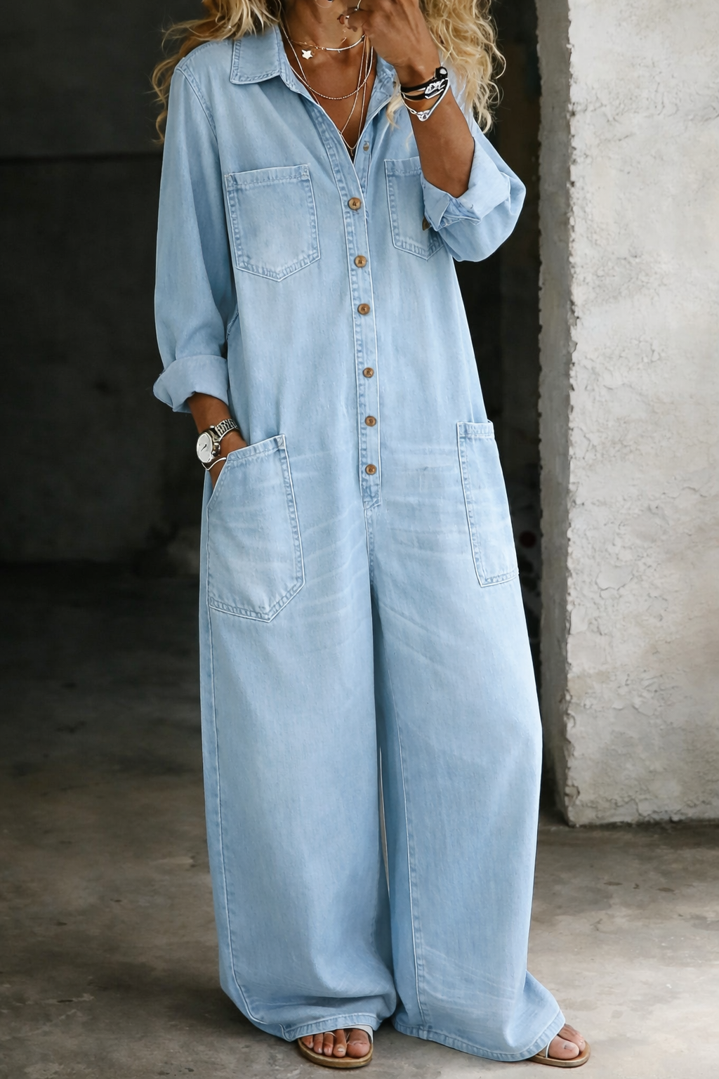 Kaira | Comfortable Fluid Casual Jumpsuit for Everyday Use