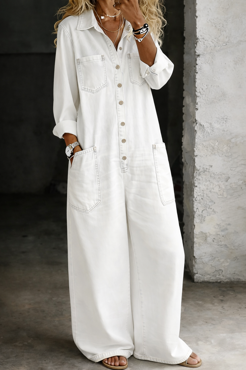 Kaira | Comfortable Fluid Casual Jumpsuit for Everyday Use