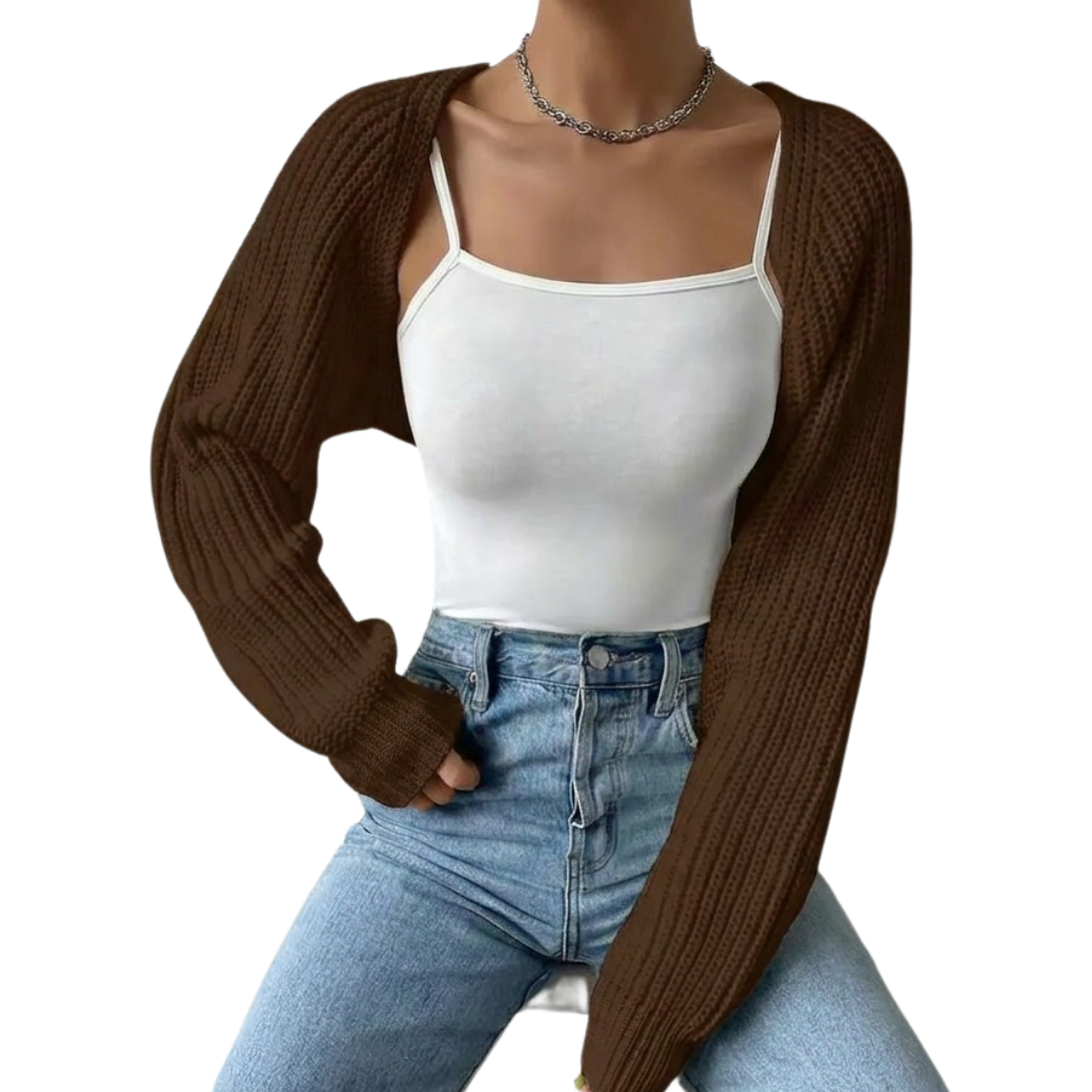 BRIXIE™ | Relaxed Raglan Crop Cardigan