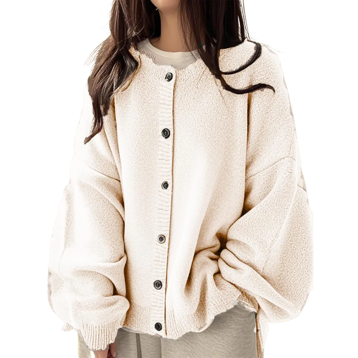 WILLA™ | Classic Button-Front Knit Cardigan