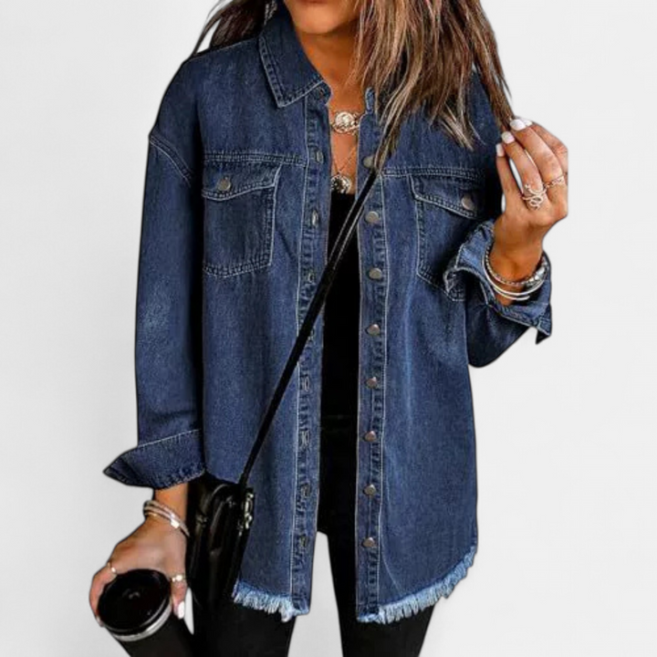 BREXLEY™ – Soft Brushed Casual Denim Jacket