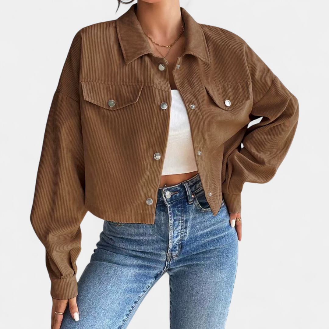 HADLEIGH™ – Relaxed Corduroy Drop Shoulder Jacket