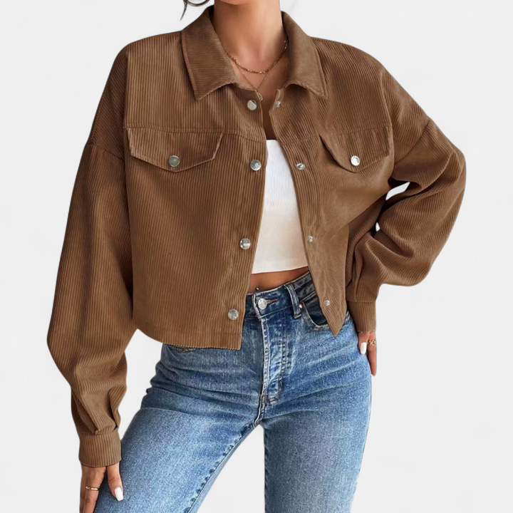 HADLEIGH™ – Relaxed Corduroy Drop Shoulder Jacket