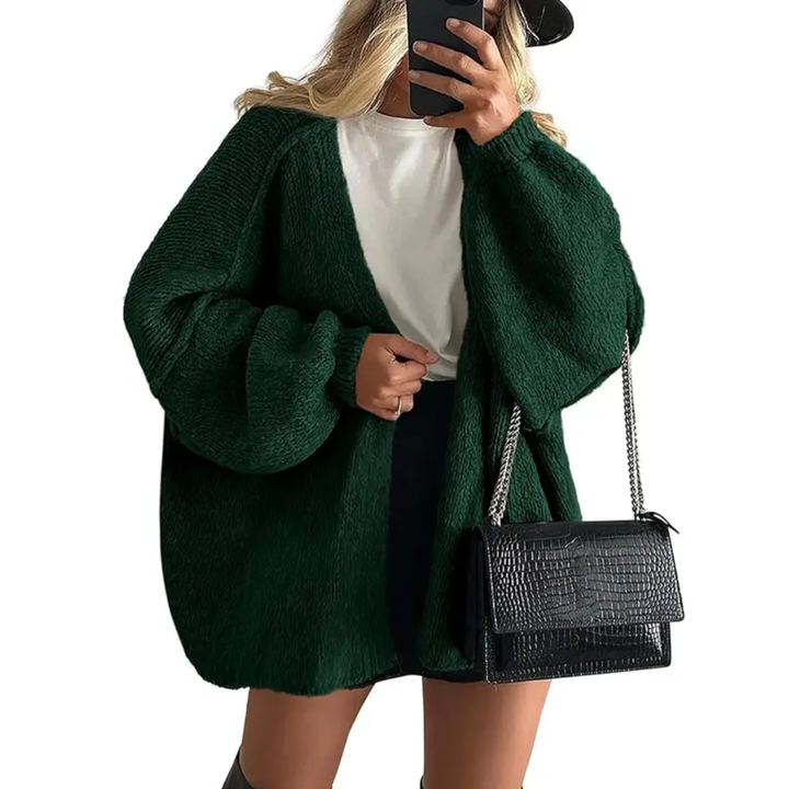 WRENLEY™ | Cozy Oversized Open Front Cardigan Sweater